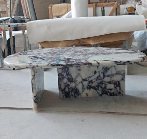 Calacatta Viola Marble table