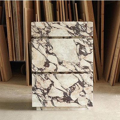 Calacatta violet marble bathroom cabinet 1 Calacatta violet marble bathroom cabinet 1