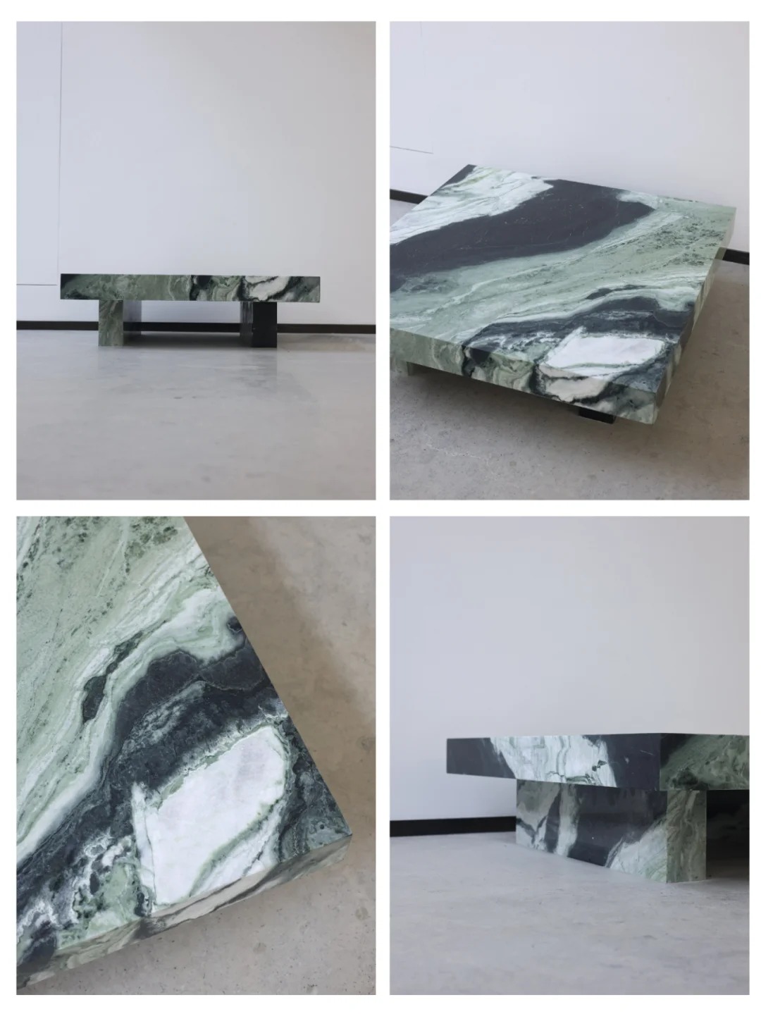 China Green Marble Side Table 