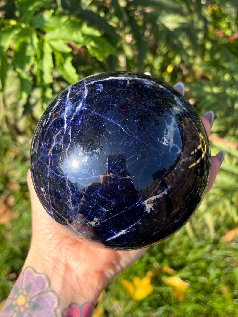 Custom Sodalite Sphere Custom Sodalite Sphere