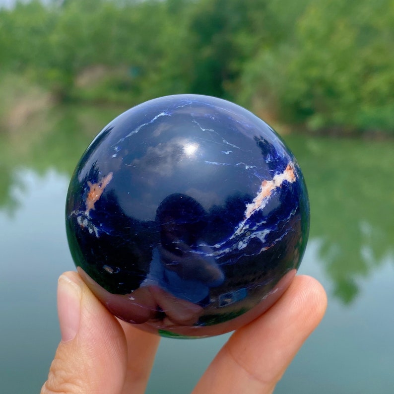 Custom Sodalite Sphere Custom Sodalite Sphere
