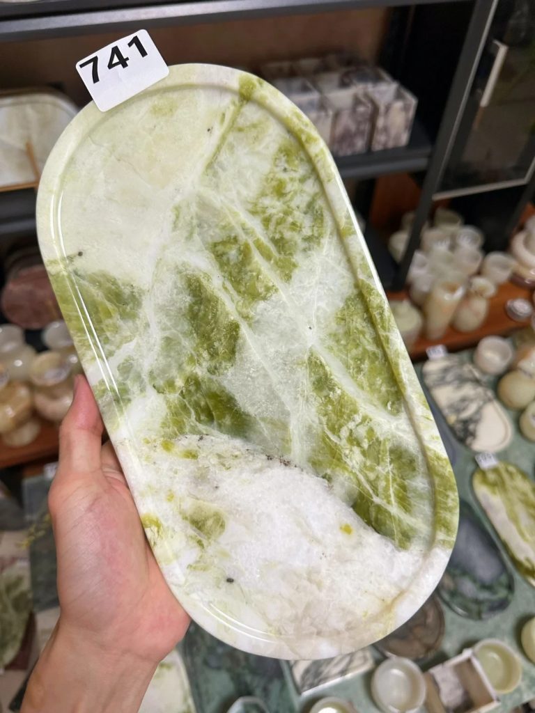 Green Marble Trays 