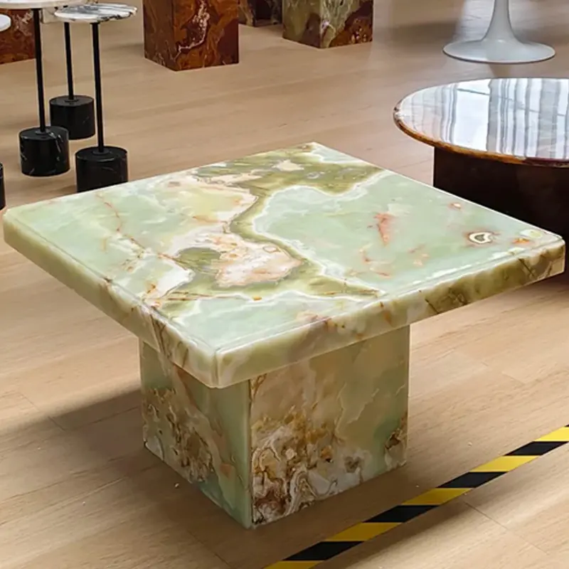 Green Onyx Coffee Table