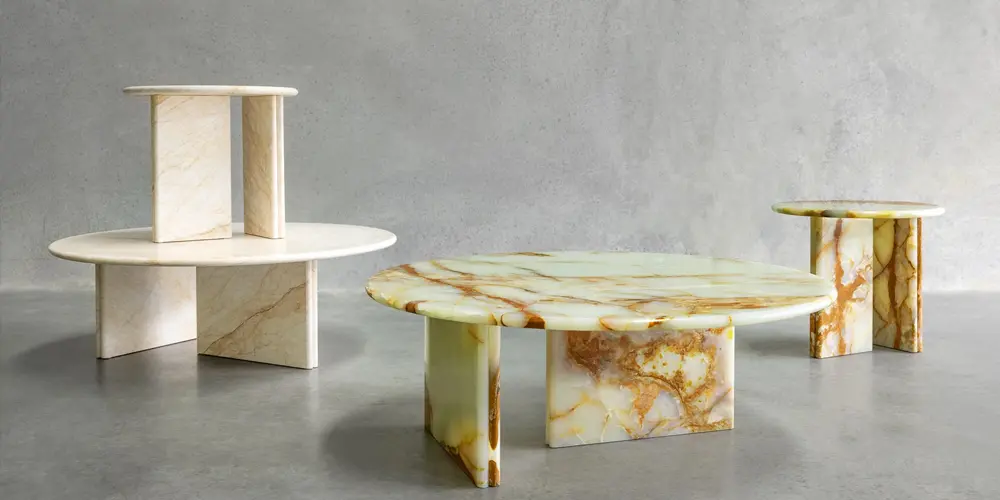 Green Onyx Coffee Table
