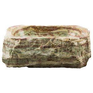 HRST STONE Custom Green Onyx washbasin On Sale
