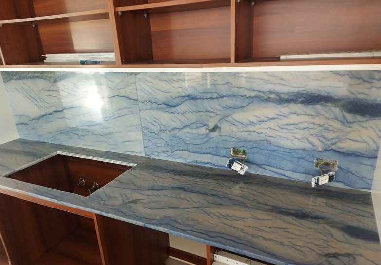 HRST Stone Blue Marble Sink HRST Stone Blue Marble Sink