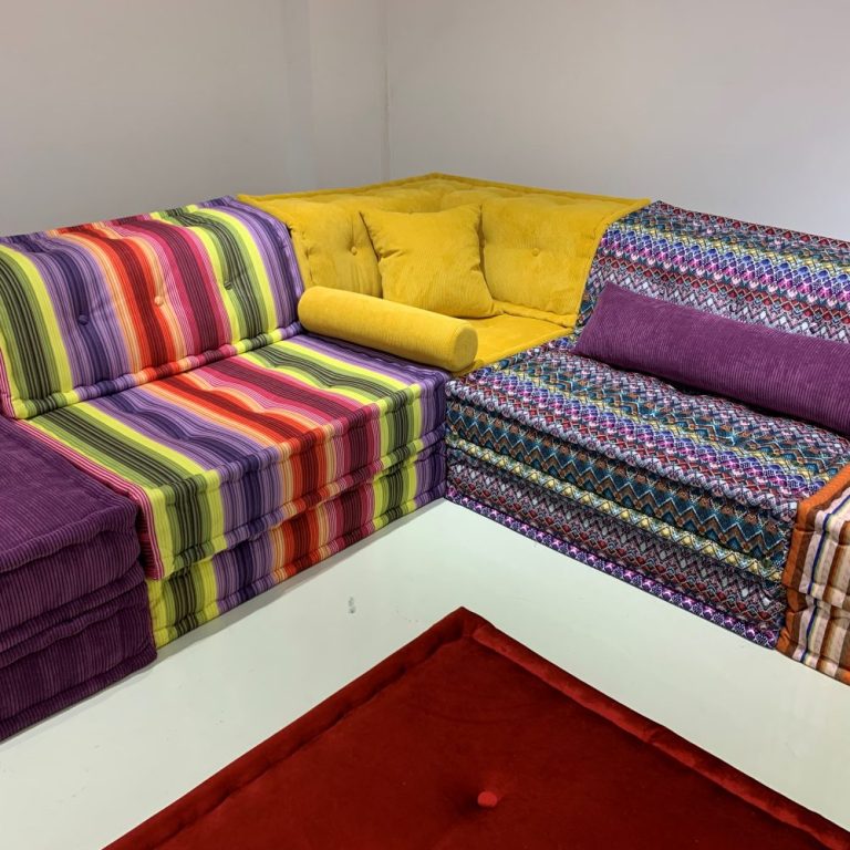 Multi Coloured Modular Sofa