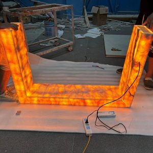 Narrow Entry Table with Remote