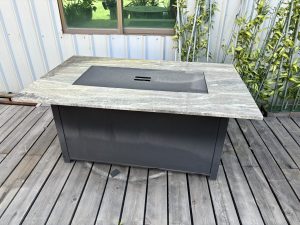Rectangle Gas Fire Pit table