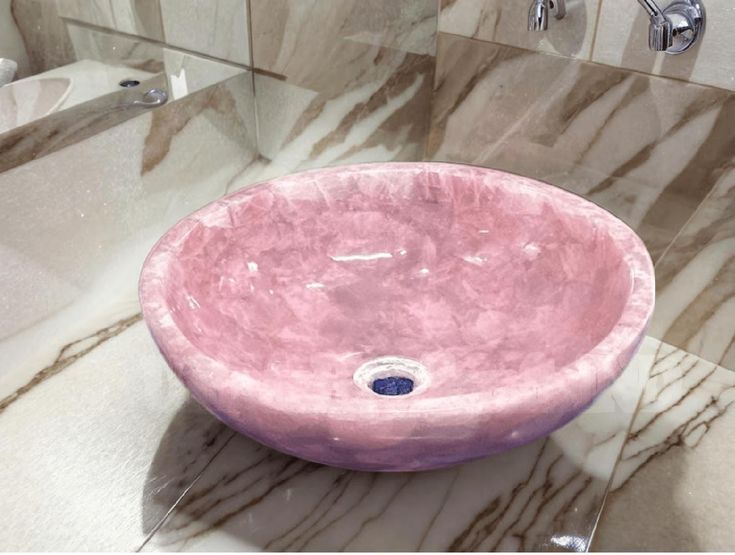 Rose Quartz Sink 