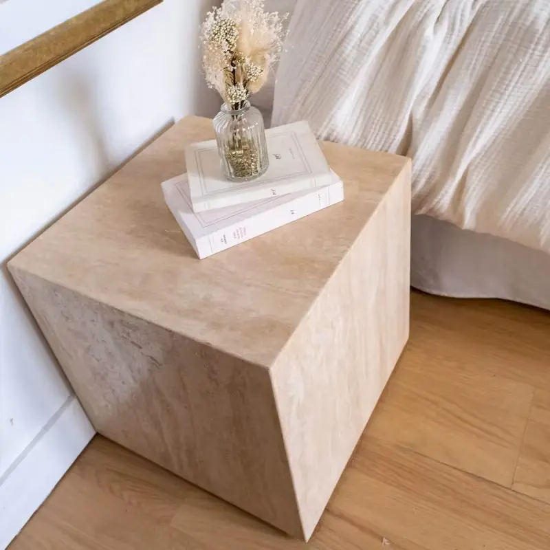 Travertine Nightstand for Wholesale