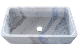 blue marble sink