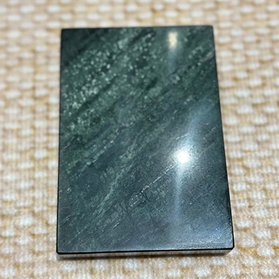 green marble soap dish