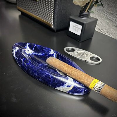 luxury natural marble cigar ashtray​ 4