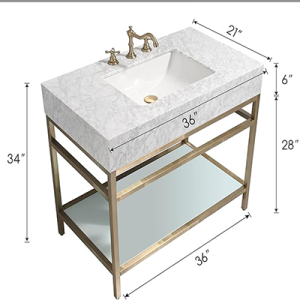 marble bathroom vanity