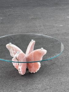 marble butterfly base