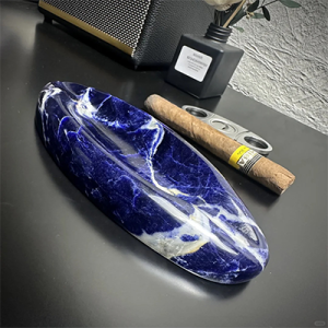 natural marble cigar ashtray