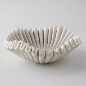 ruffle bowlwl scalloped bowl