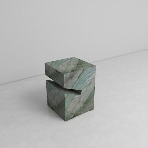 Travertine Side Tables Of Square