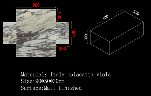 Calacatta Marble Dining Table