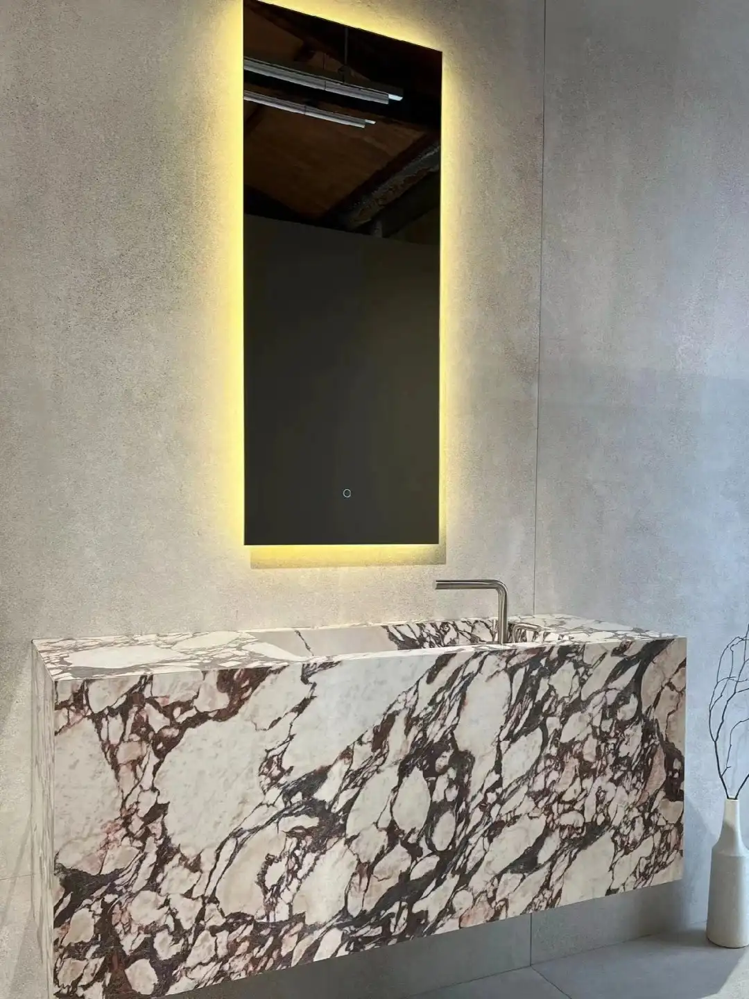 Calacatta Viola Marble Sink
