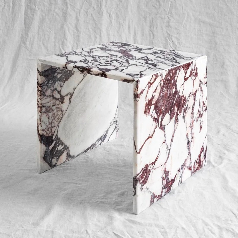 Calacatta Viola Side Table