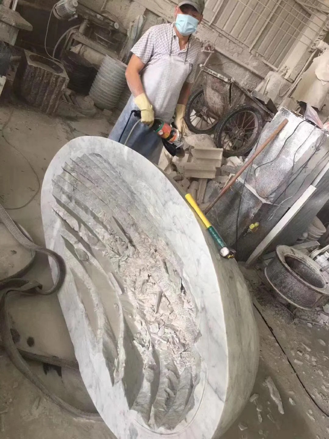 Carrara Marble Bathtub