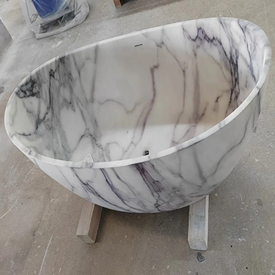 Custom size marble bathtubs