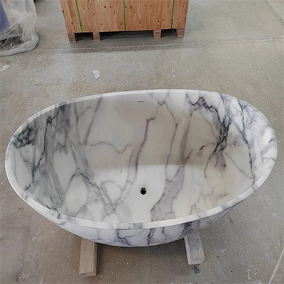 Custom size marble bathtubs