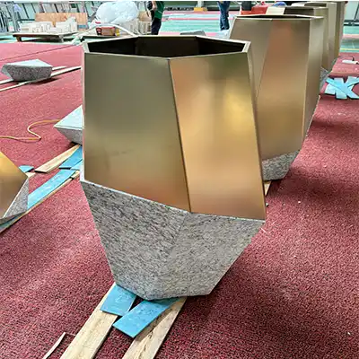 Granite Plant Pots Of Brazil