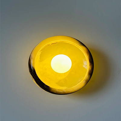 HRST green onyx wall sconce 4
