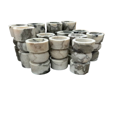 Marble Candle Holder Of Carrara