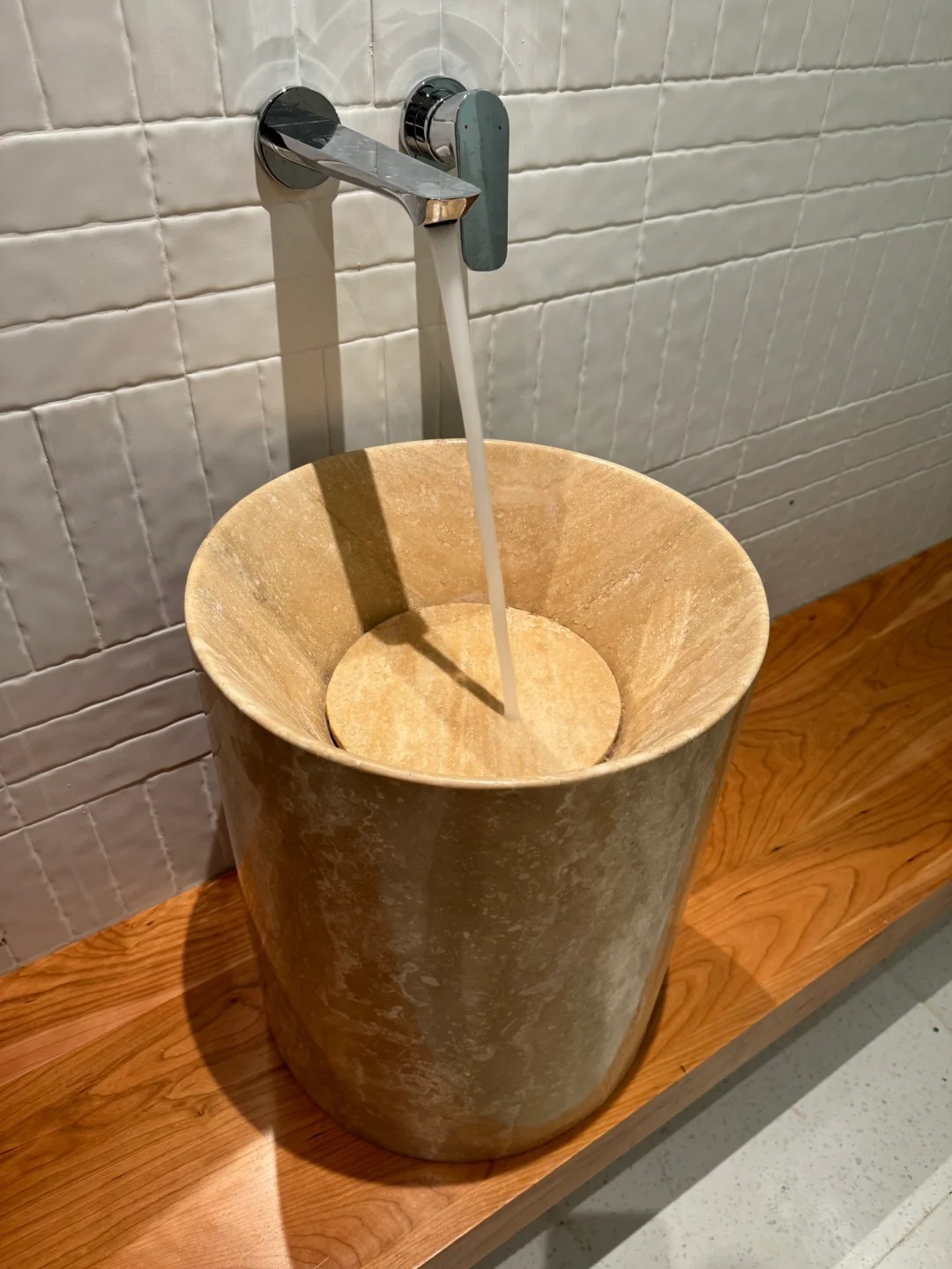 Marble Pedestal Wash Basin
