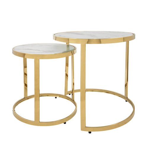 Marble Round Side Table Top