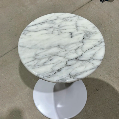Marble end table for home