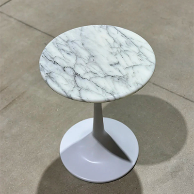 Marble end table for home