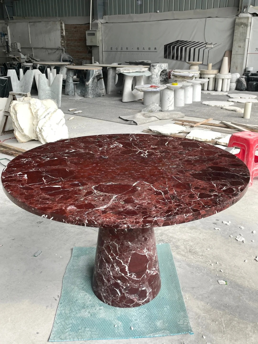 Rosso Levanto Marble Furniture