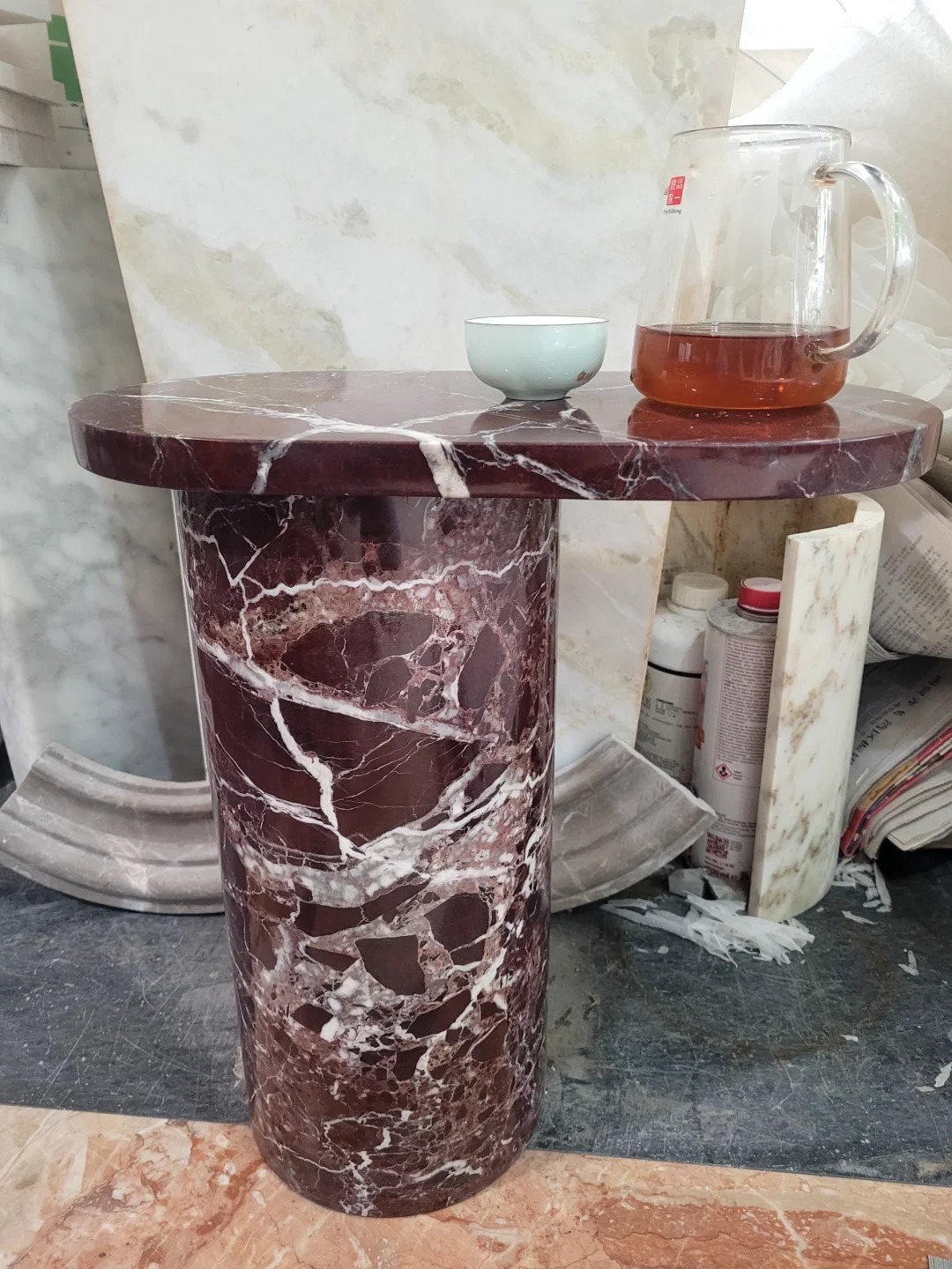 Rosso Levanto Marble Furniture