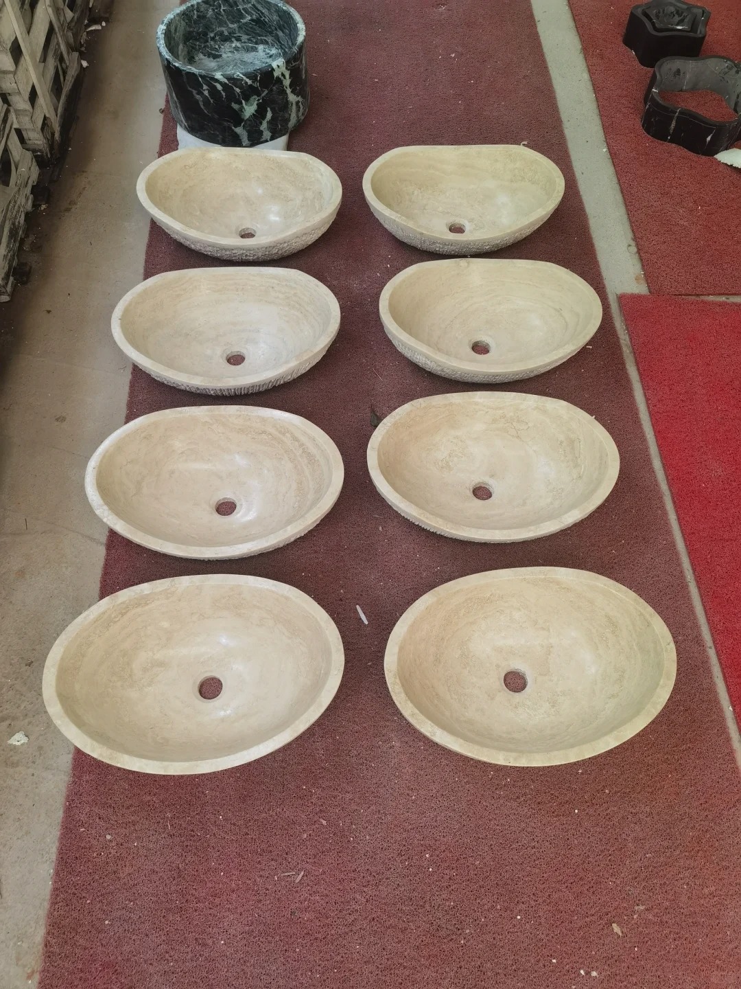 Travertine Vessel Sink