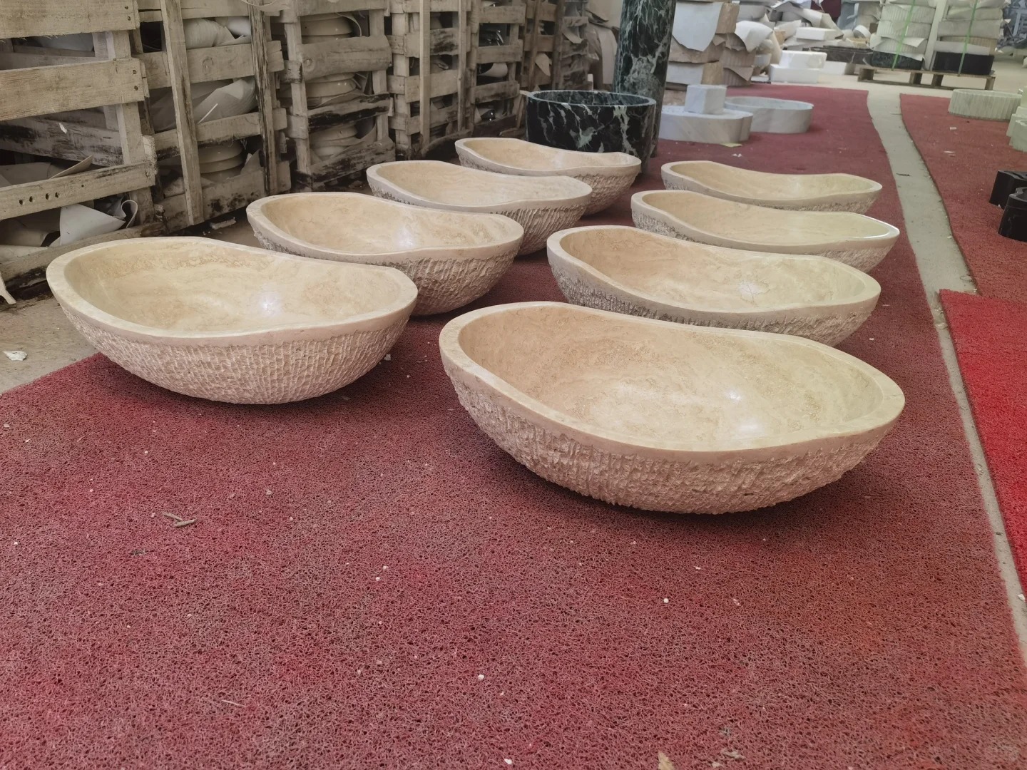 Travertine Vessel Sink