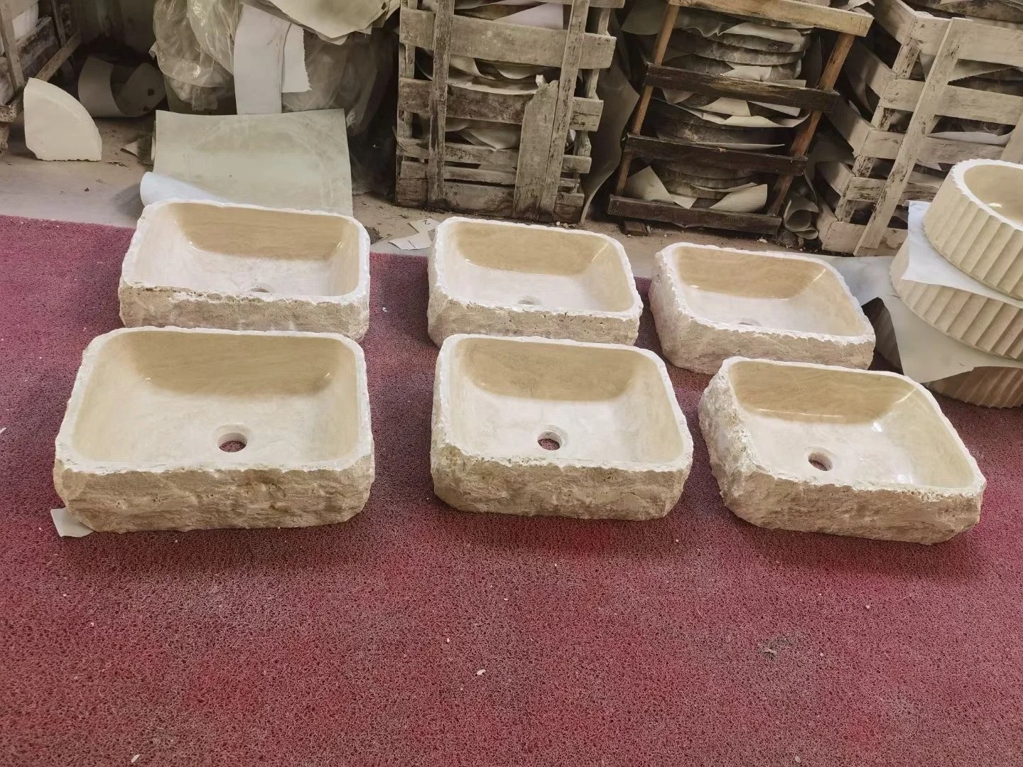 Travertine Vessel Sink