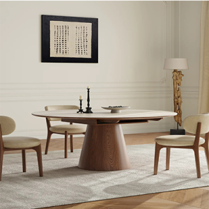 Travertine stone dining table of Rome