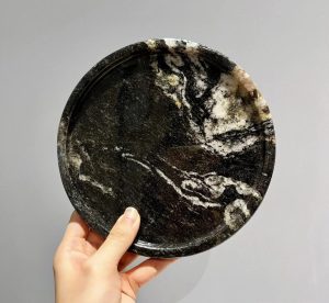 Custom Stone Round Marble Tray