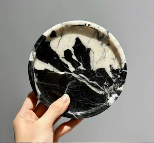Custom Stone Round Marble Tray