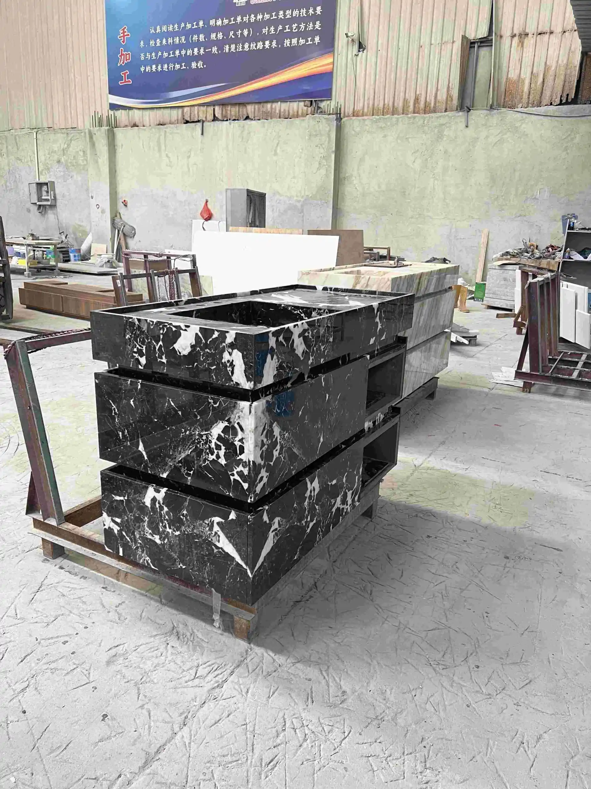 black sink bathroom vanity top