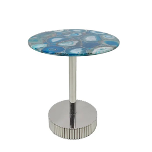 blue agate side table blue agate side table