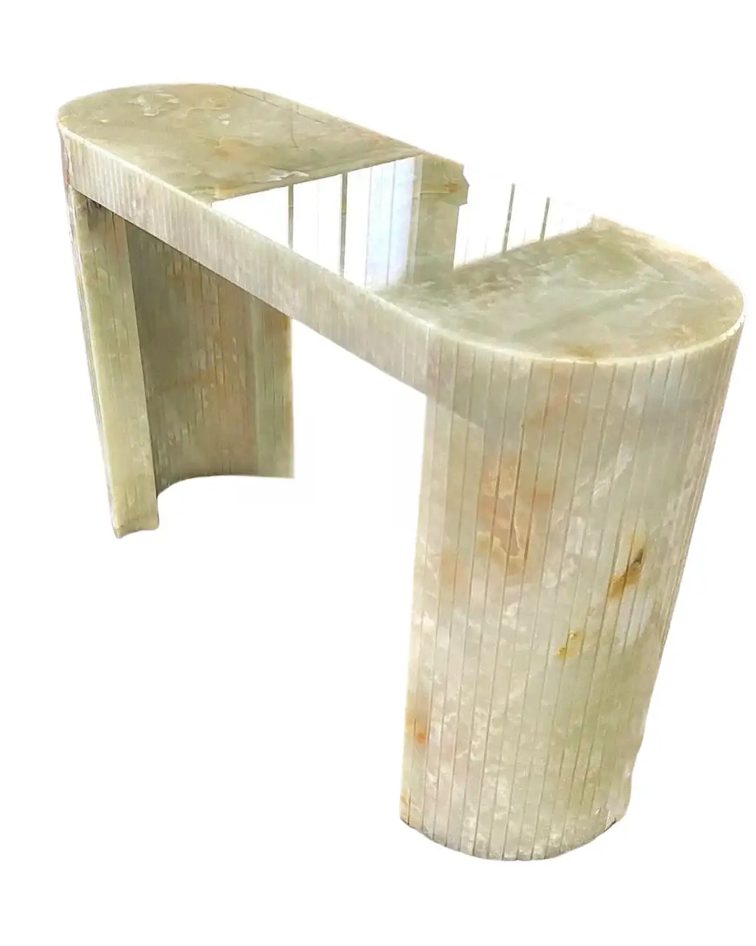 Green Marble Console Table