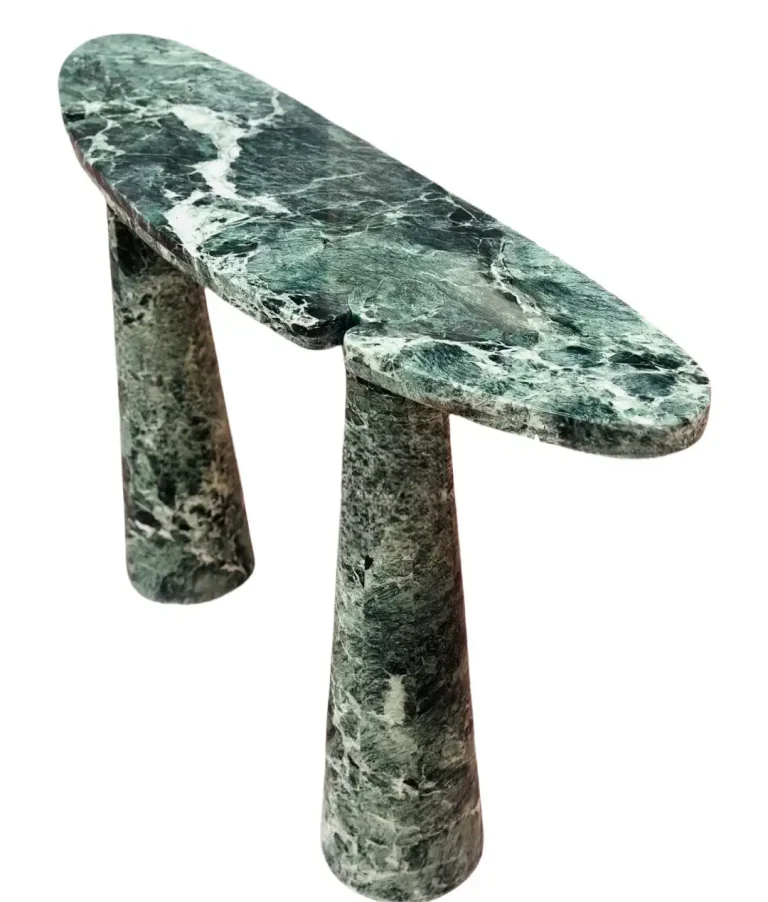 Green Marble Console Table