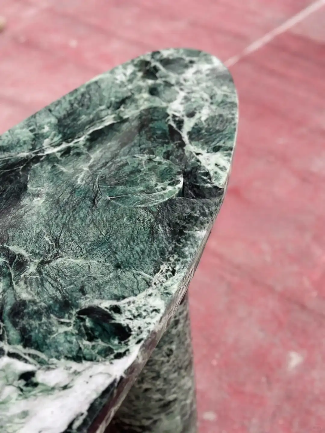 Green Marble Console Table