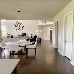 large round marble dining table